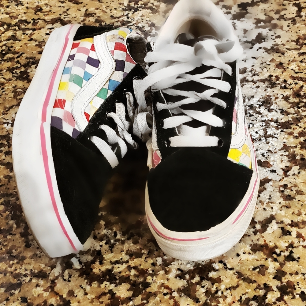 Girls checker Van's